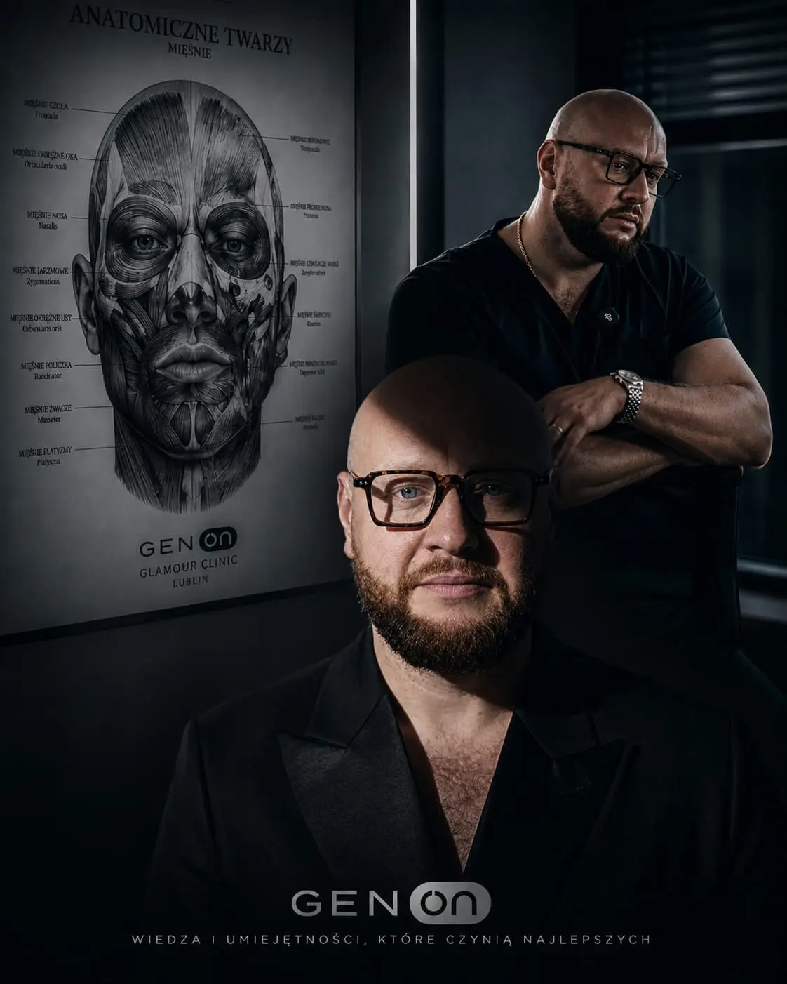 Łukasz Nowomiejski i dr Jakub Szmer w przestrzeni GeN ON